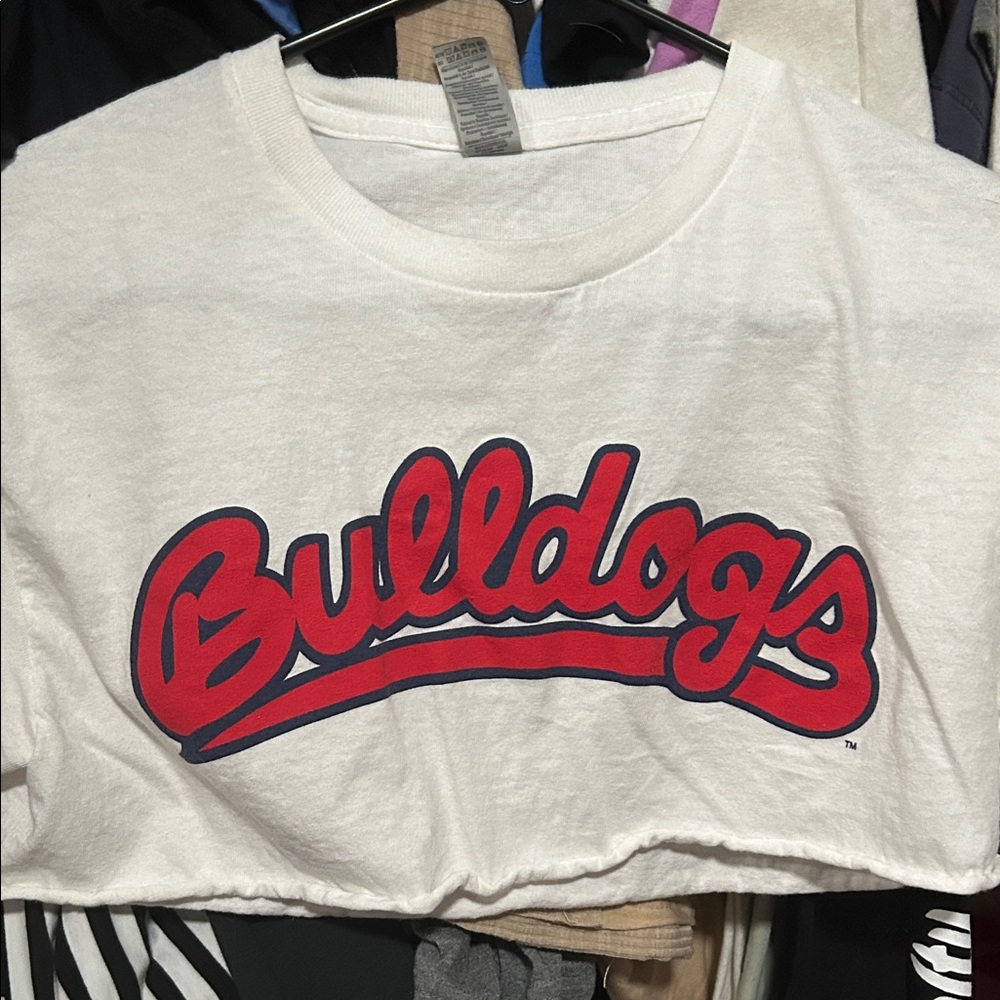 White Bulldogs Crop Top